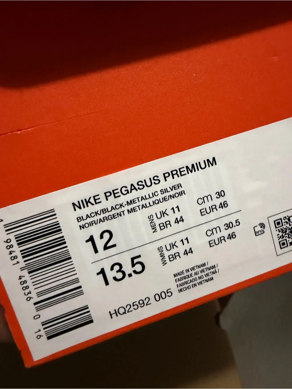 Nike Air pegasus premium  Men’s  Cushion Running Shoes sz 12